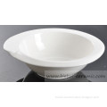 logo decal artwork custom design dinnerware manufacturer luxury royal round bowl